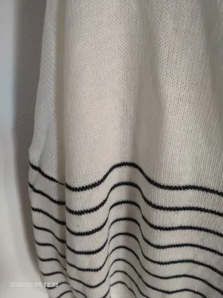 Jersey rayas cuello polo talla XXL