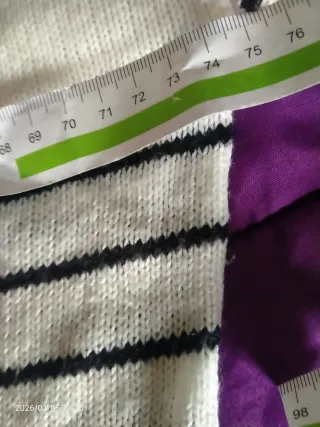 Jersey rayas cuello polo talla XXL