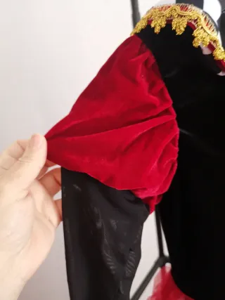 Disfraz Reina Corazones Talla S (150 cm)