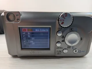 Canon PowerShot A410 Cámara Digital + Accesorios