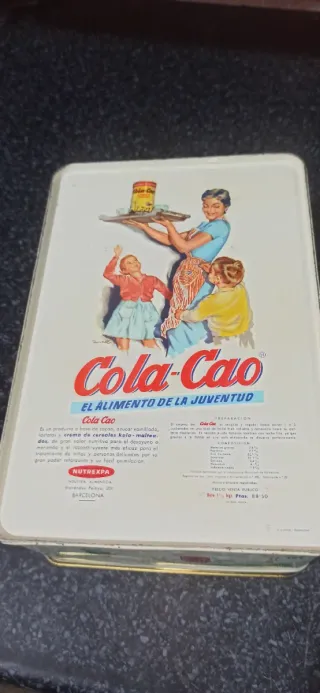 Caja COLA CAO, COLACAO botiquín