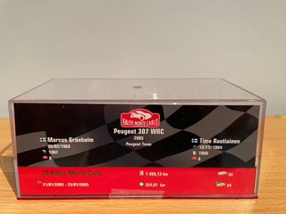 Peugeot 307 WRC Gronholm Montecarlo 2005 1/43