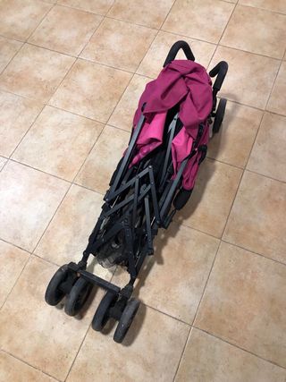 Carrito de bebé rosa n-irse