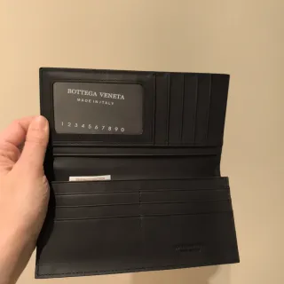 Portafoglio Bottega Veneta nero