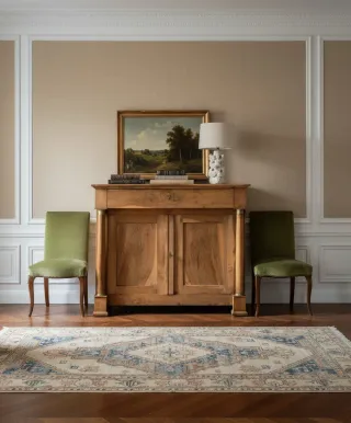 Aparador antiguo transición S. XIX madera