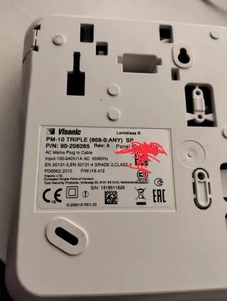 Central de Alarma Visonic