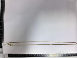 cadena oro 18k 27cm