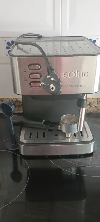 Cafetera Solac Espresso 20 bar