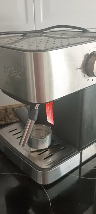 Cafetera Solac Espresso 20 bar