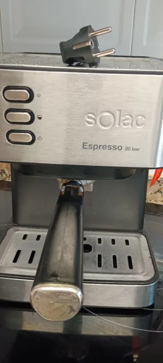 Cafetera Solac Espresso 20 bar