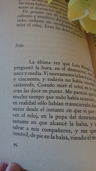 Relato De Un Naufrago