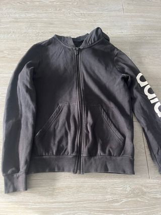 Chaqueta Adidas Negra con Cremallera