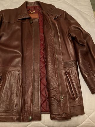 Chaquetón Italiano Piel Marrón