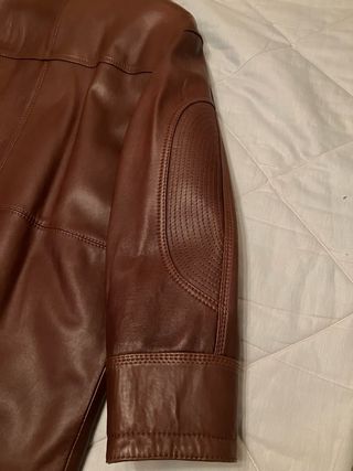 Chaquetón Italiano Piel Marrón