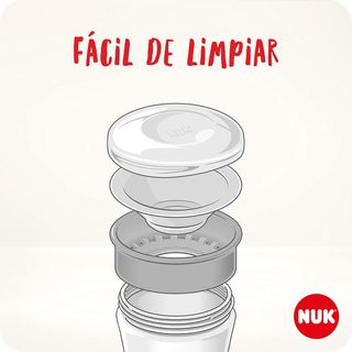 NUK Magic Cup vaso antiderrame bebe | Borde a prue