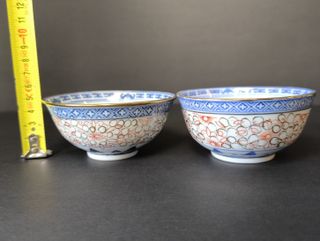 4 Taças Bago de Arroz Flor Macau