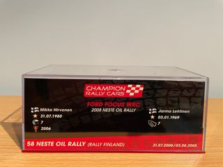 Ford Focus WRC Hirvonen Rally Finlandia 2008 1/43