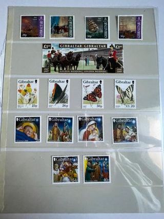 Sellos nuevos: San Marino, Gibraltar y Liechtenste