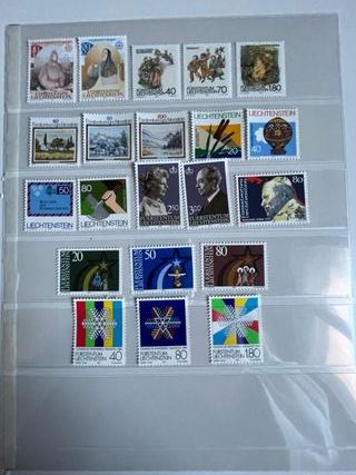 Sellos nuevos: San Marino, Gibraltar y Liechtenste