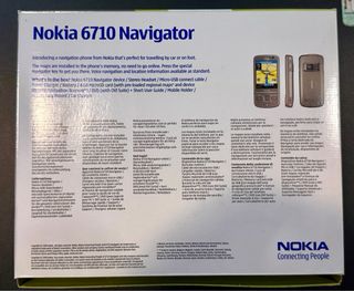 Móvil Nokia 6710 Navigator Plata