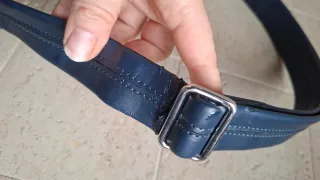 Borsello Nero Giardini blu donna