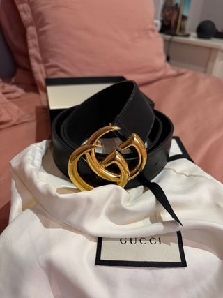 Cinturón Gucci negro