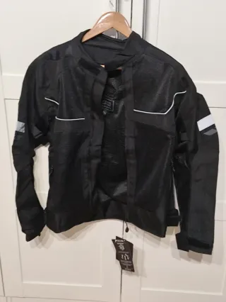 Chaqueta Moto vemar Talla L Negra Nueva con protec