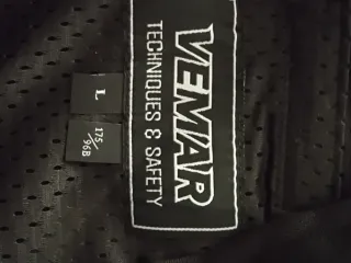 Chaqueta Moto vemar Talla L Negra Nueva con protec