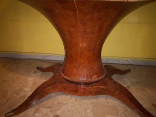 Tavolo pranzo radica antico gusto Decò