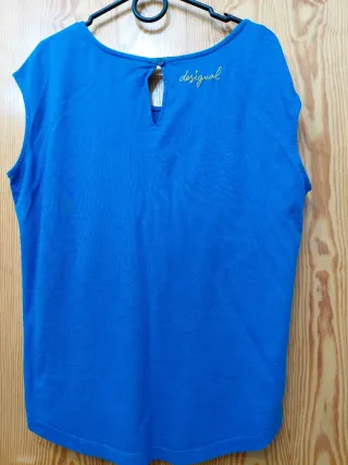 Túnica Desigual Azul Talla L