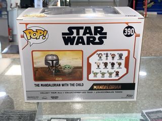 Funko Pop 390 Mandalorian con The Child