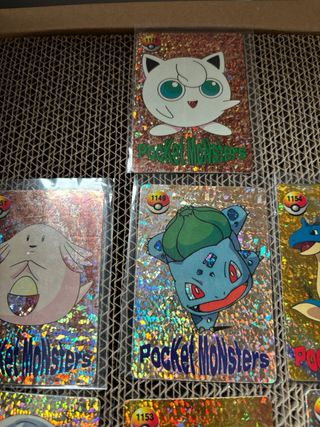 Cartas Pokémon Pocket Monsters Vintage antiguos