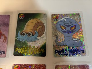 Cartas Pokémon Pocket Monsters Vintage antiguos