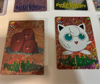 Cartas Pokémon Pocket Monsters Vintage antiguos