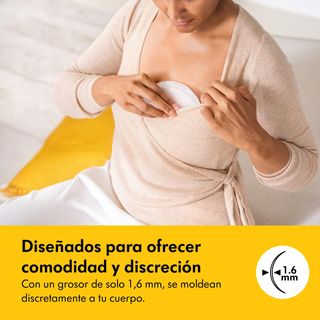 Medela discos absorbentes respirables para la lact