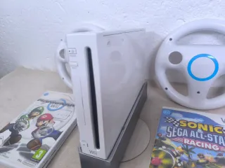 Nintendo Wii + Volantes +Juegos+Mandos