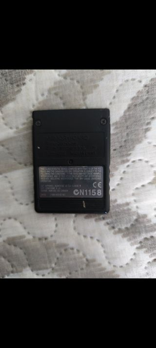 Pack PS2, 2 mandos 2 originales + memory card 8 mb