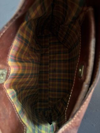 Borsa The Bridge in pelle marrone