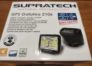 GPS Supratech Galatea 2106 con pantalla 3.5