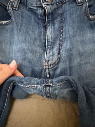 Vaqueros Armani Hombre Azules