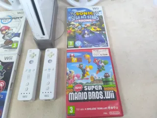 Nintendo Wii con juegos y accesorios