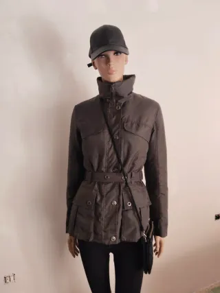 Chaqueta Benetton Vintage Mujer Verde Oliva