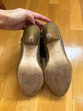 Botines marrones con cordones