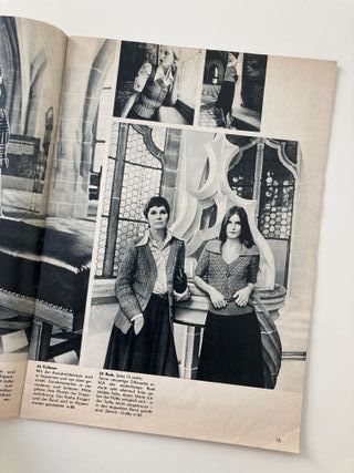 Modische Maschen Revista Vintage Aleman