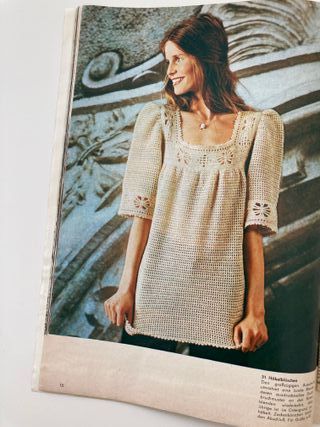 Modische Maschen Revista Vintage Aleman