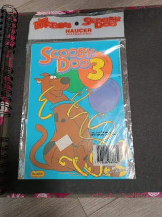 Set Cartas Perfumadas Scooby Doo 3 (hoja y sobre)