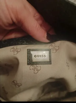 Bolso Guess Marrón y Rojo