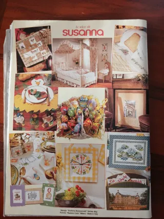 3 riviste punto croce Le idee di Susanna