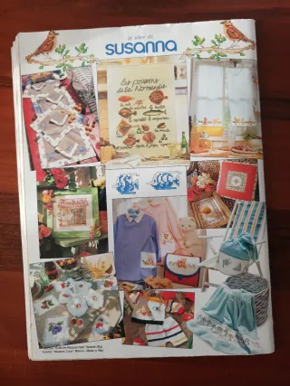 3 riviste punto croce Le idee di Susanna