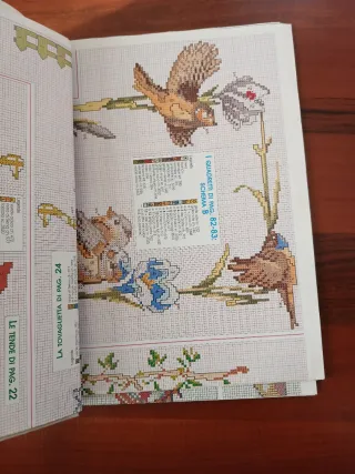 3 riviste punto croce Le idee di Susanna